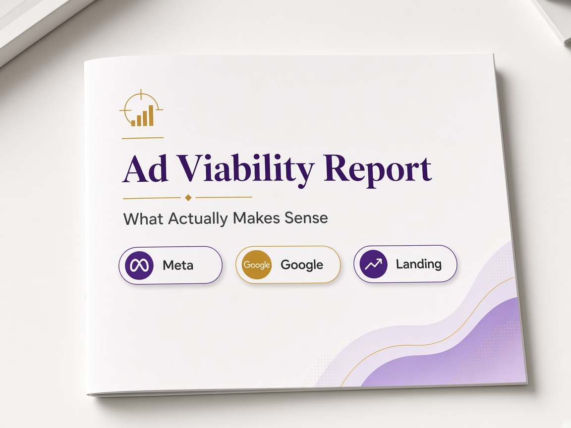 Ad Viability Report cover